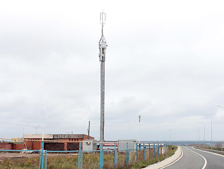 Многогранные опоры радиорелейной и сотовой связи (Серия ОМРС) в Набережных Челнах